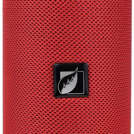 Bocina KSR De Cilindro Portátil Recargable Con Bluetooth - ROJO