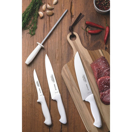 Cuchillos Tramontina kit blancos 4 piezas premium 24699825