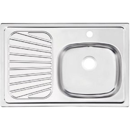 Fregadero Tarja Tramontina 93849515 Acero Inox 80x52 Izquierdo