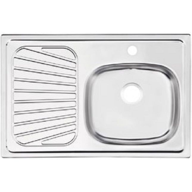 Fregadero Tarja Tramontina 93849515 Acero Inox 80x52 Izquierdo