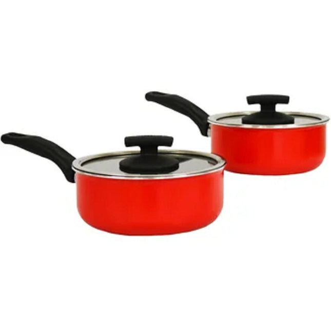 Batería de cocina Tramontina Toronto 20499/730 roja 10 piezas