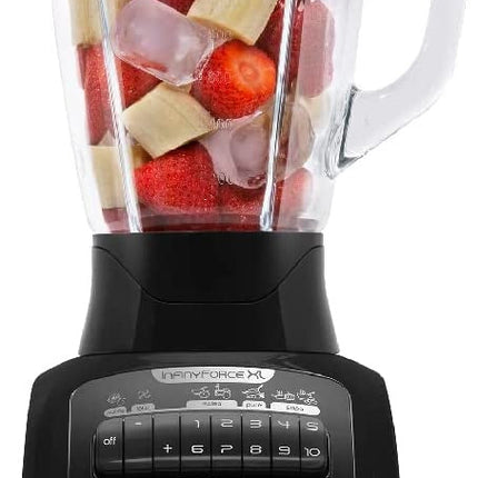 Licuadora T-Fal LN8208MX Infinyforce XL 10 Vel 550W de Vidrio de 2.2 L