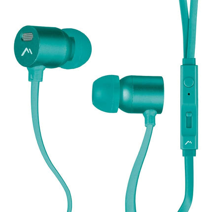 Audifonos Mitzu MH 0068GR con estuche Verde