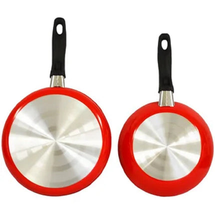 Batería de cocina Tramontina Toronto 20499/730 roja 10 piezas