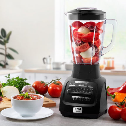 Licuadora T-Fal LN8208MX Infinyforce XL 10 Vel 550W de Vidrio de 2.2 L