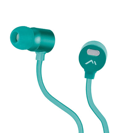 Audifonos Mitzu MH 0068GR con estuche Verde