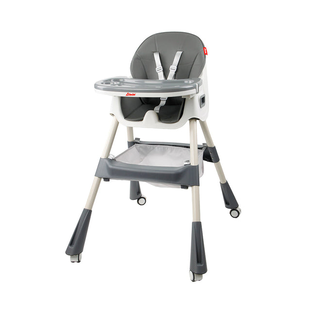 Silla Alta D Bebe EAT & ROCK Gris
