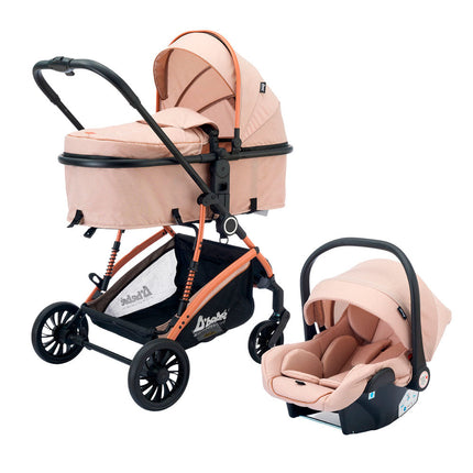 Carriola D Bebe Travel System Urban Go Beige