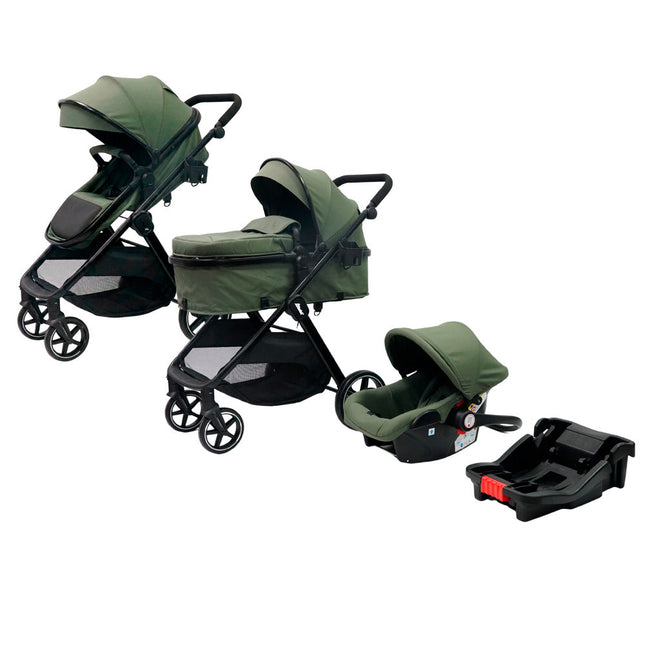 Carriola Travel System King Verde