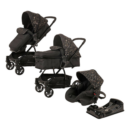 Carriola D'bebé Lulú Travel System Sistema De Viaje Negro