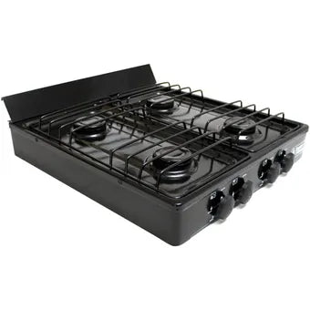 Parrilla de Gas Super Flama 4Q-CA-N 4 Quemadores Cubierta d Acero Inox