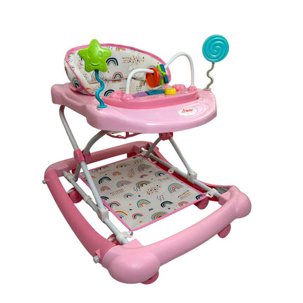 Andadera D´ Bebe Rocking Play Rosa
