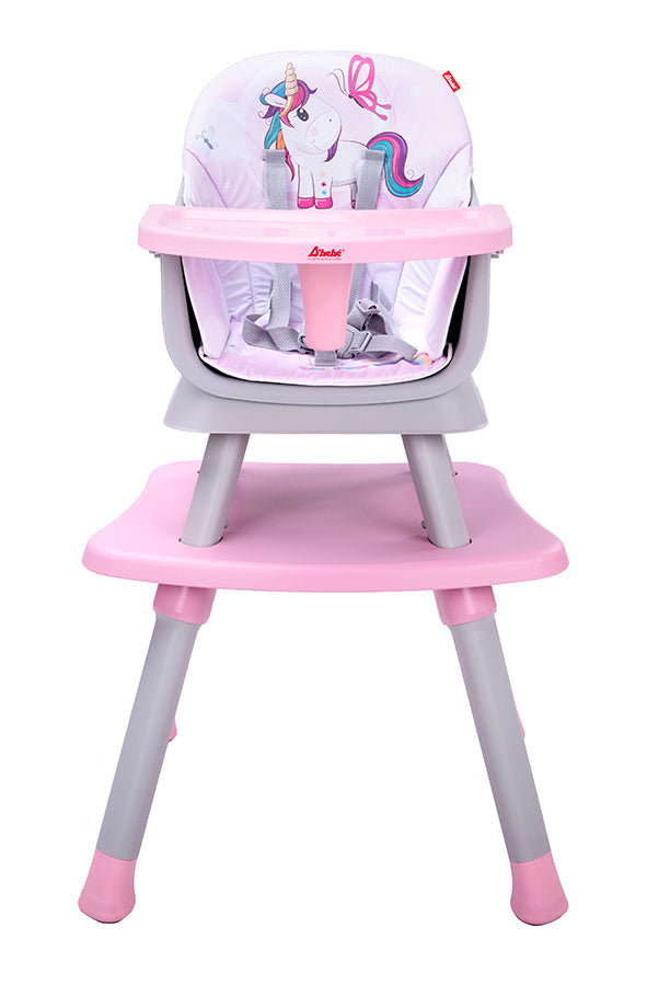 SILLA ALTA GROW WHIT ME 4 EN 1 ROSA