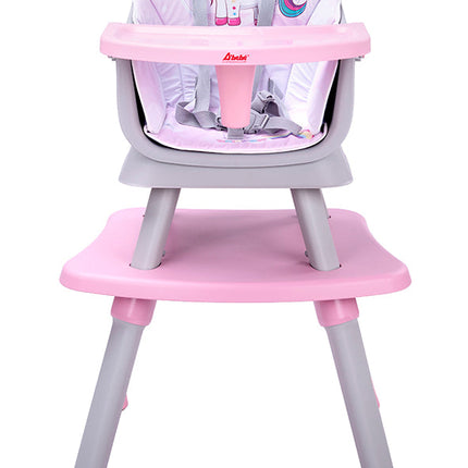 SILLA ALTA GROW WHIT ME 4 EN 1 ROSA