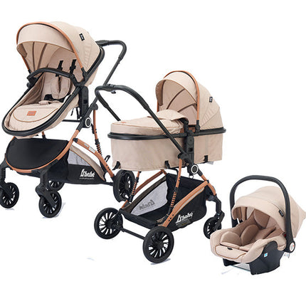 Carriola D Bebe Travel System Urban Go Beige