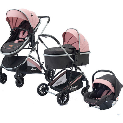 Carriola D Bebe Travel System Urban Go Rosa