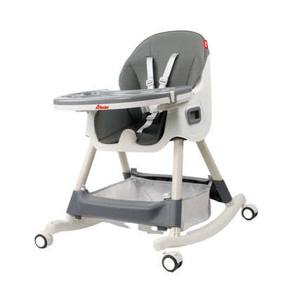 Silla Alta D Bebe EAT & ROCK Gris