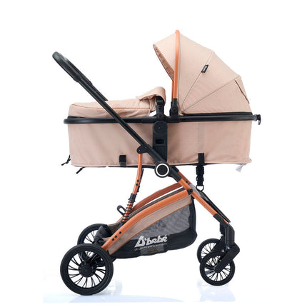 Carriola D Bebe Travel System Urban Go Beige