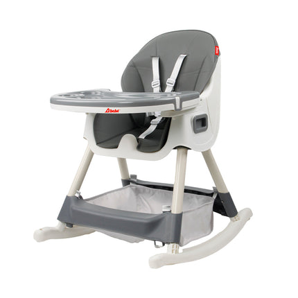 Silla Alta D Bebe EAT & ROCK Gris