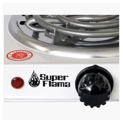 Parrilla Electrica Superflama 1R-T-B con Termostato 1 Resistencia
