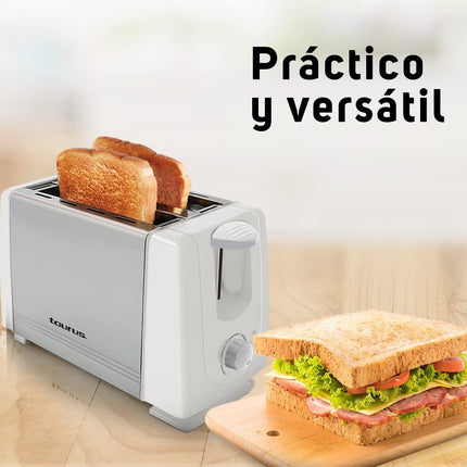 Tostador Taurus LEONIS WHITE para Pan