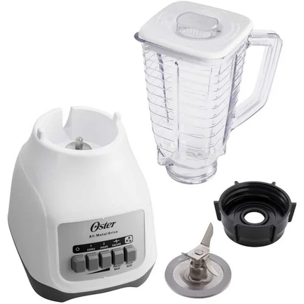 LICUADORA OSTER KALIMAN 2 VEL COLOR BLANCA 400W VASO PLASTICO BLSTKAP-WRD