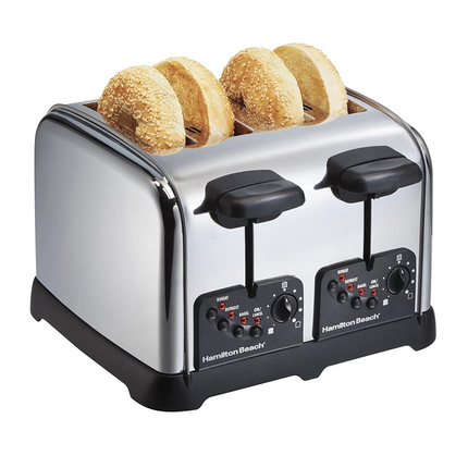Tostador HAMILTON BEACH  24215G 4 Rebanadas Negro