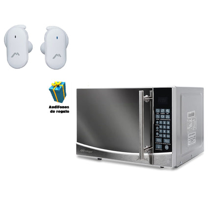 Horno Microondas Mirage Microwave MWD020E 0.7ft3 2 lt 110v Espejo + AUDIFONOS DE REGALO