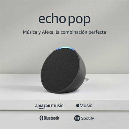 Echo Pop  AMAZON B09WNK39JN 1era Gen Alexa  Negro