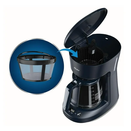 Cafetera Programable OSTER BVSTDCP12B-013  12 Tazas Negra (2118210)