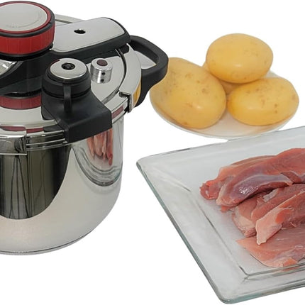 Olla de Presión de 8 litros PDH D503 Acero Inoxidable