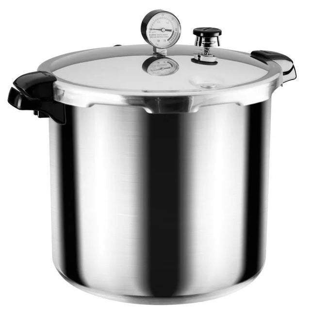Olla Express Presto 21 litros Aluminio 7 Sistemas de seguridad Plata