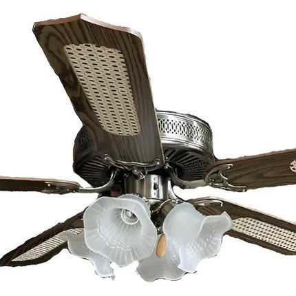 Ventilador De Techo Apolo A52AC5L4C A 52 Pulgadas 1.32 M 60 Hz Cobre Café