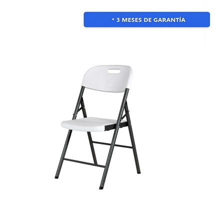 Silla Plegables De Plástico La Tapatia Tap 49 2 Blanca