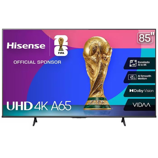 Pantalla Hisense 85A65NV 85 4K