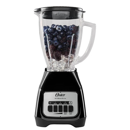 Combo Cocina Batería Tramontina 32208950 de 6 Piezas de Acero Inoxidable + Licuadora Oster BLSTKAGBPB Vaso de Vidrio Negra