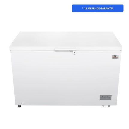 Congelador White Westinghouse WWCCF134380LHWSD 14 pies con luz interior