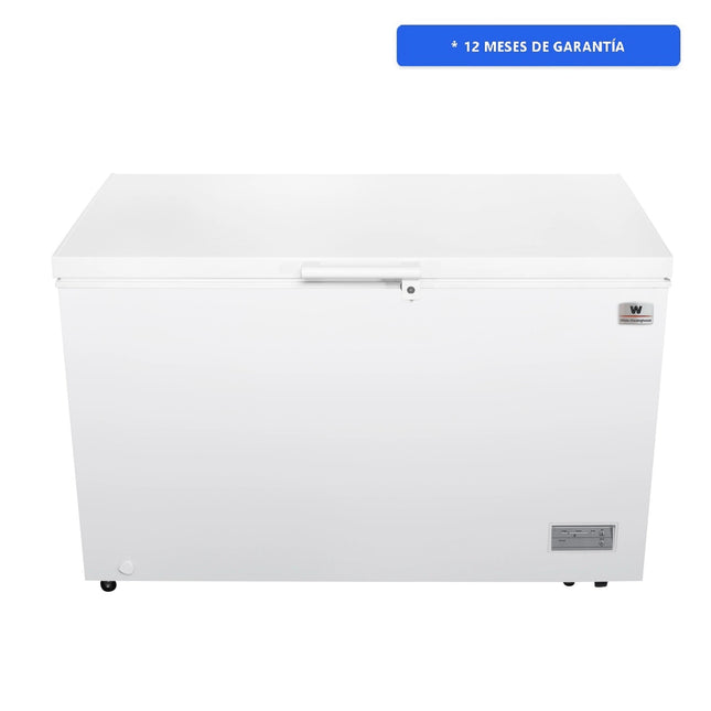 Congelador White Westinghouse WWCCF134380LHWSD 14 pies con luz interior