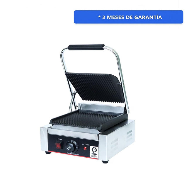 Asador Plancha PDH PD123 Acalanada de acero inoxidable