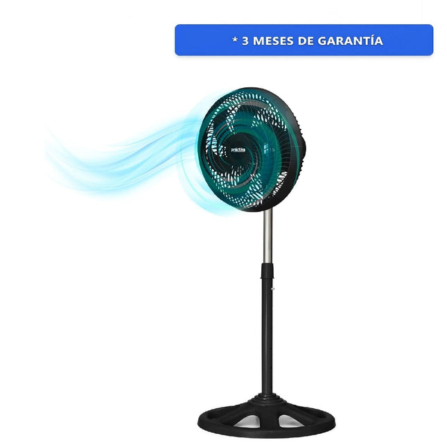 Ventilador de Pedestal Taurus PRACTIKA 10-SF B 10” Negro 3 Vel Altura Ajustable (66 a 88 cm) |