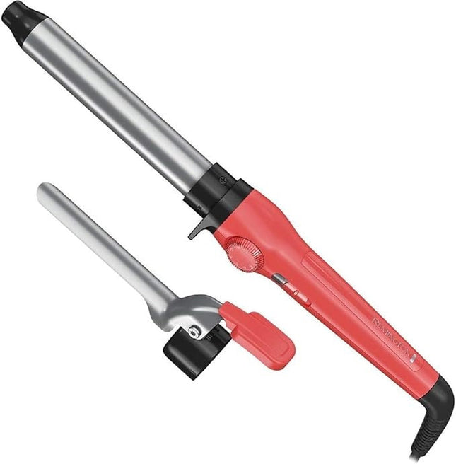 Rizadora Profesional De Cabello Remington 2en1 CI5225CL Instant Curls Titanium