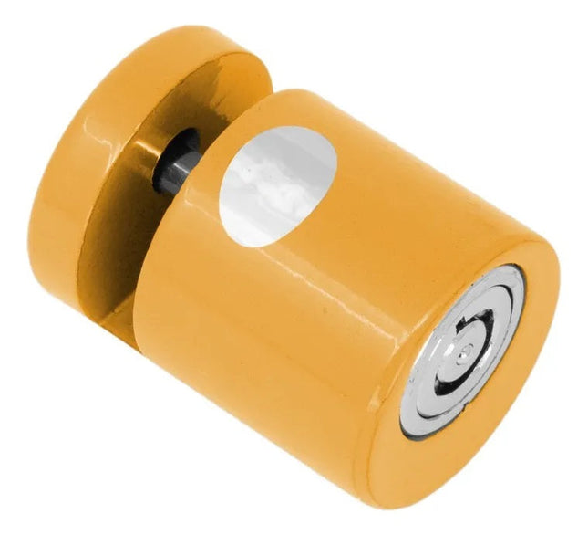 Candado De Moto P/disco R-1004 Basico Amarillo