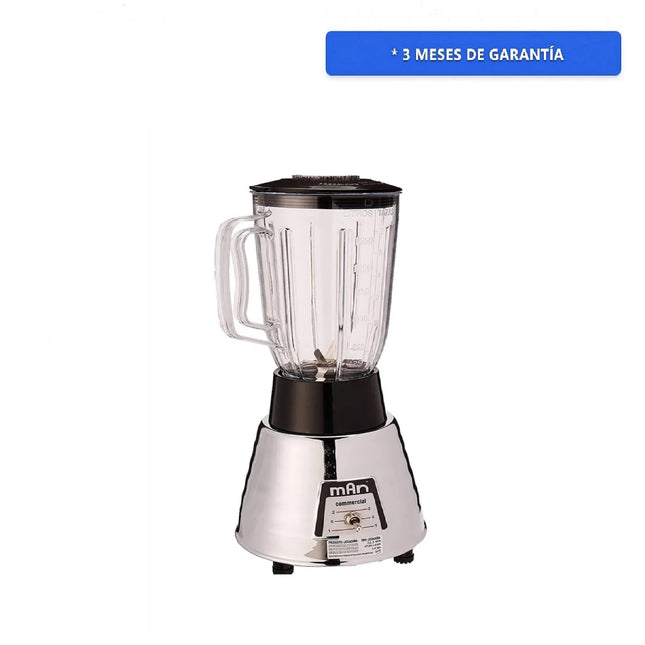 Licuadora Man Lmv-2025 Vidrio Cromo