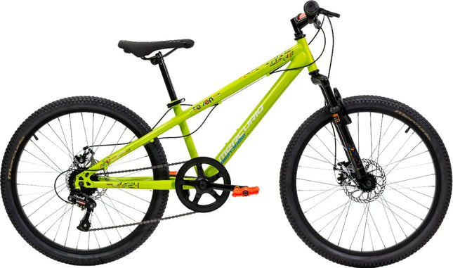 Bicicleta De Montaña Mercurio Seven R24'' 7v Verde Lima
