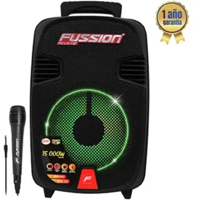 Bafle Amplificado 8 Fussion PBS-8030 Diablo 15000 w Bluetooth
