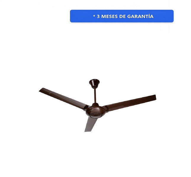 VENTILADOR MASTERFAN VITISLCF56  56" DE TECHO INDUSTRIAL TIFON CHOCOLATE