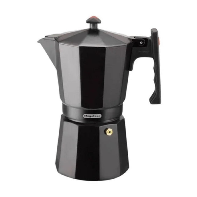 Cafetera Magefesa Colombia Tetera Italiana 6 Tazas Negra