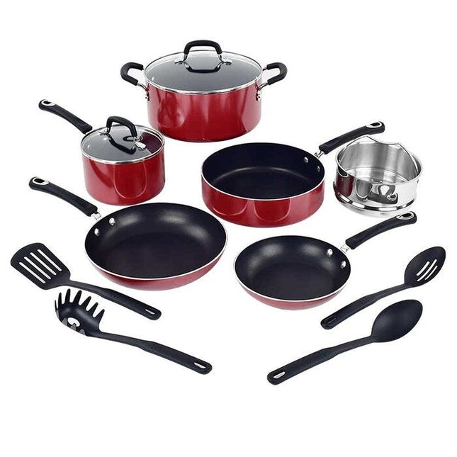 Batería de Cocina Tramontina 80106040 Style 12 Pzas Roja