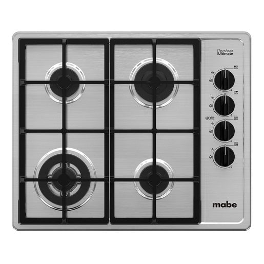Parrilla a gas Mabe PMI6055PF0 60 cm Inox