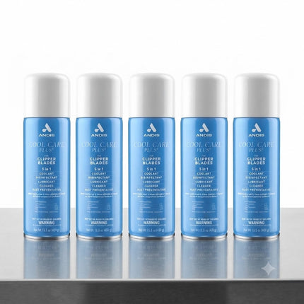 Paquete 5 pz Spray Desifectante Andis Cool Care 5 En 1 15.5oz 439g